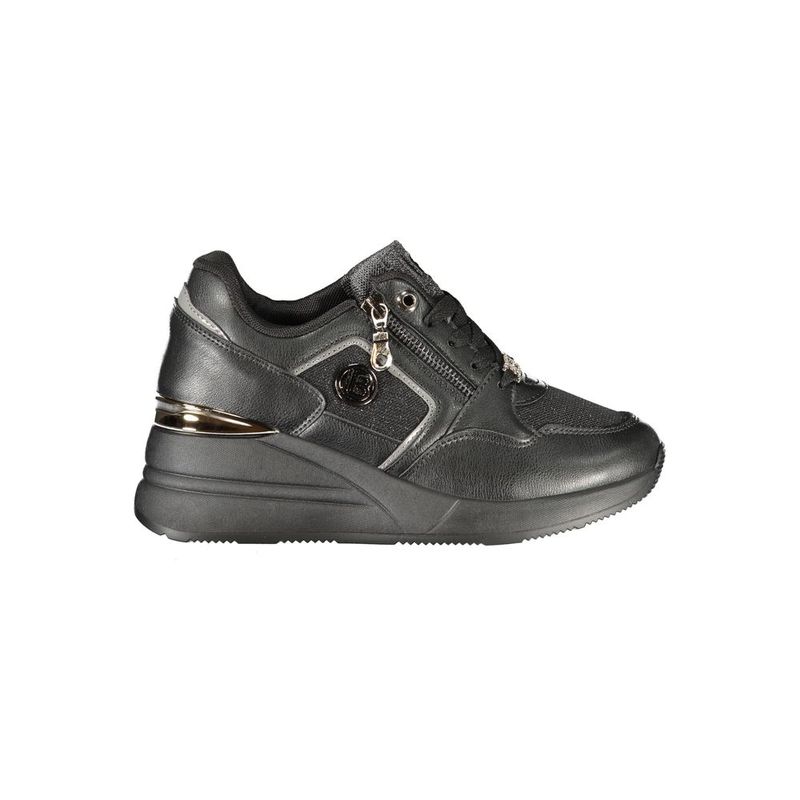 Laura Biagiotti Nero Polyurethane Women Women's Sneaker
